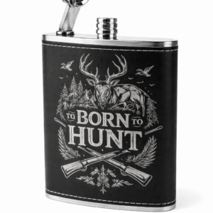 Leather Hip Flask 7 oz