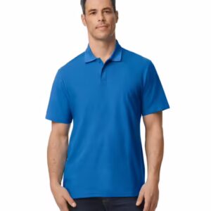 Gildan G648 Men's Softstyle Double Pique Polo